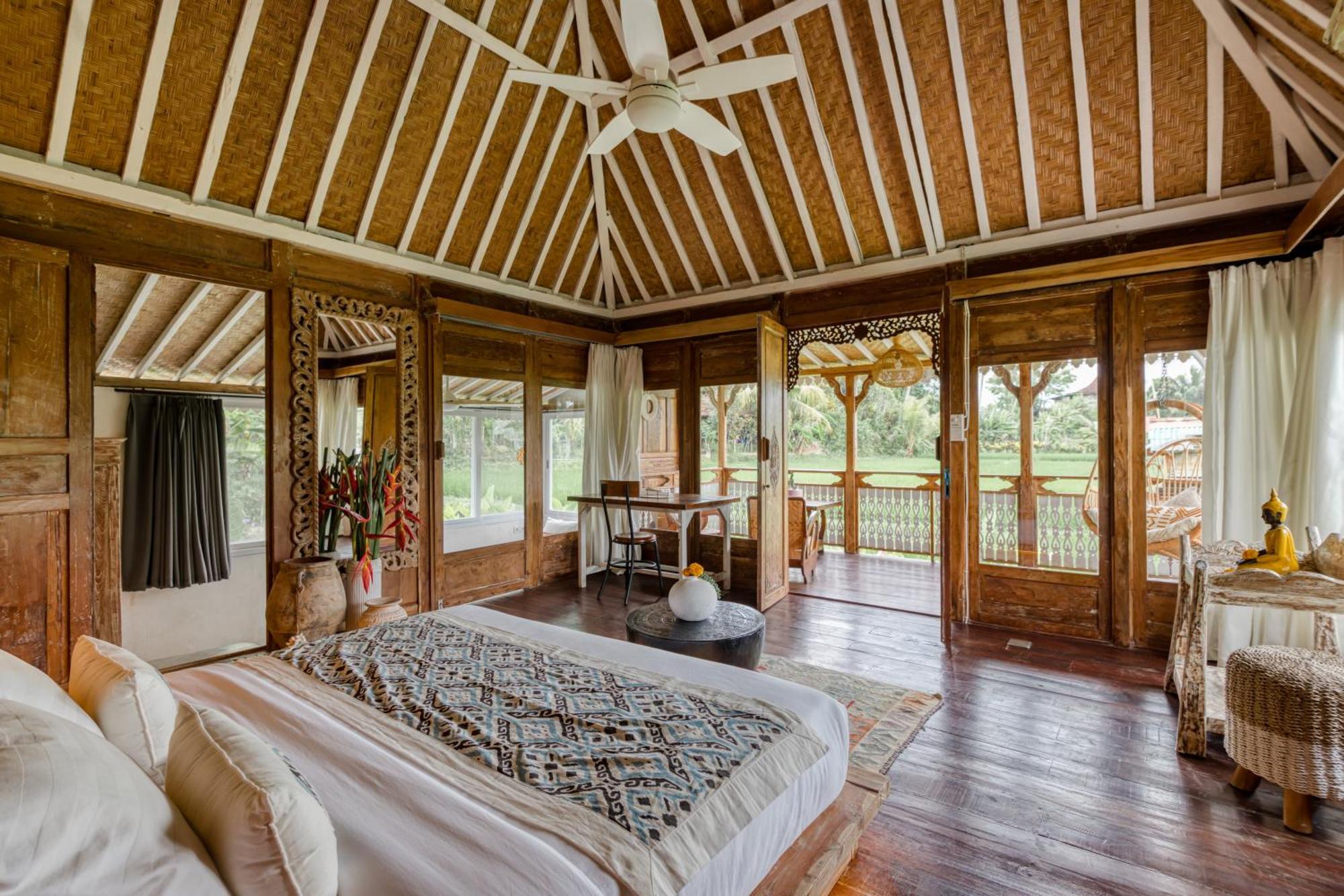 The Rice Joglo Eco-Stay Ubud Exteriör bild