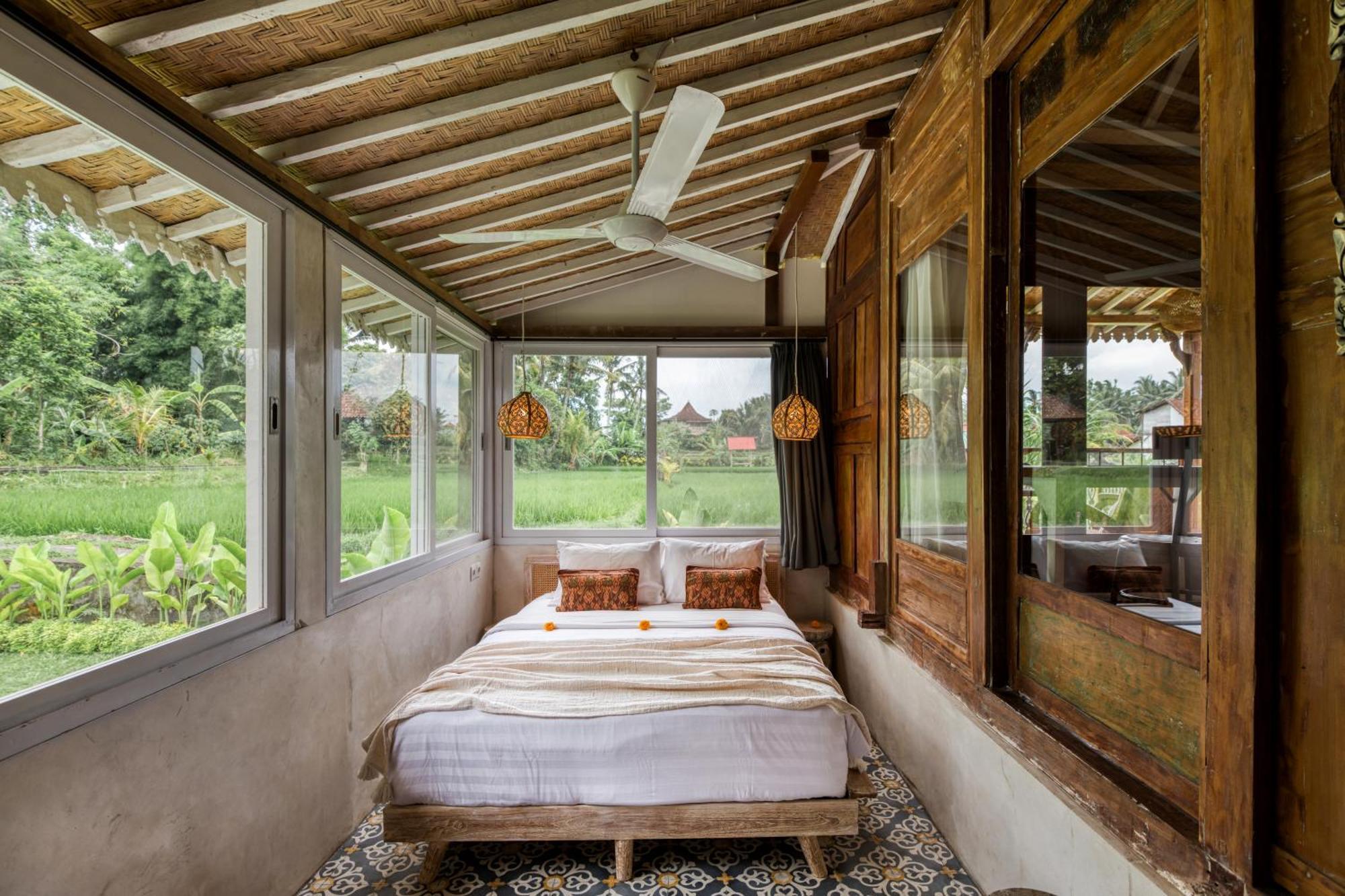 The Rice Joglo Eco-Stay Ubud Exteriör bild