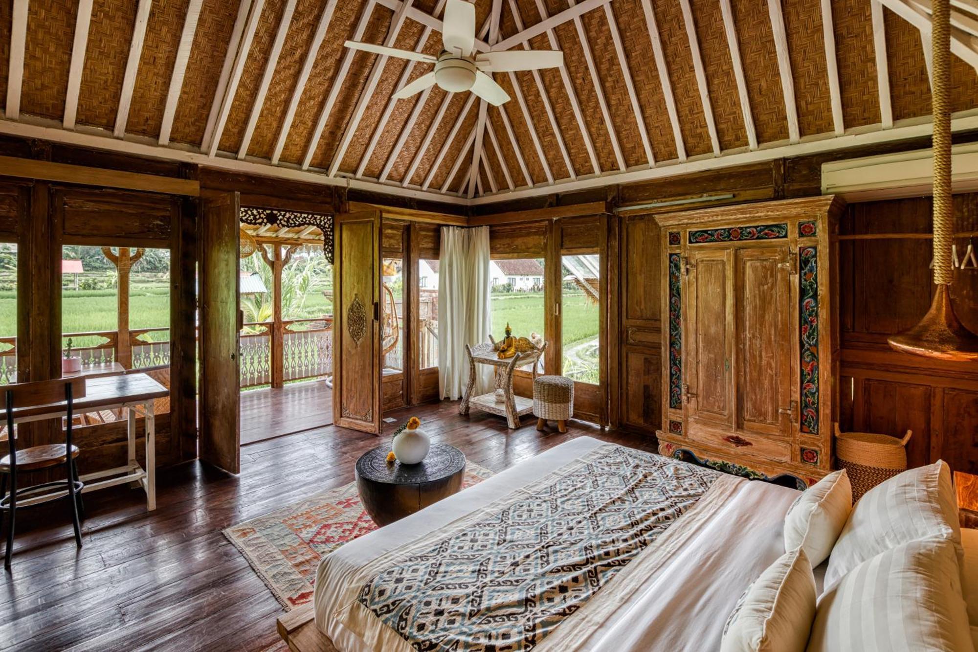 The Rice Joglo Eco-Stay Ubud Exteriör bild