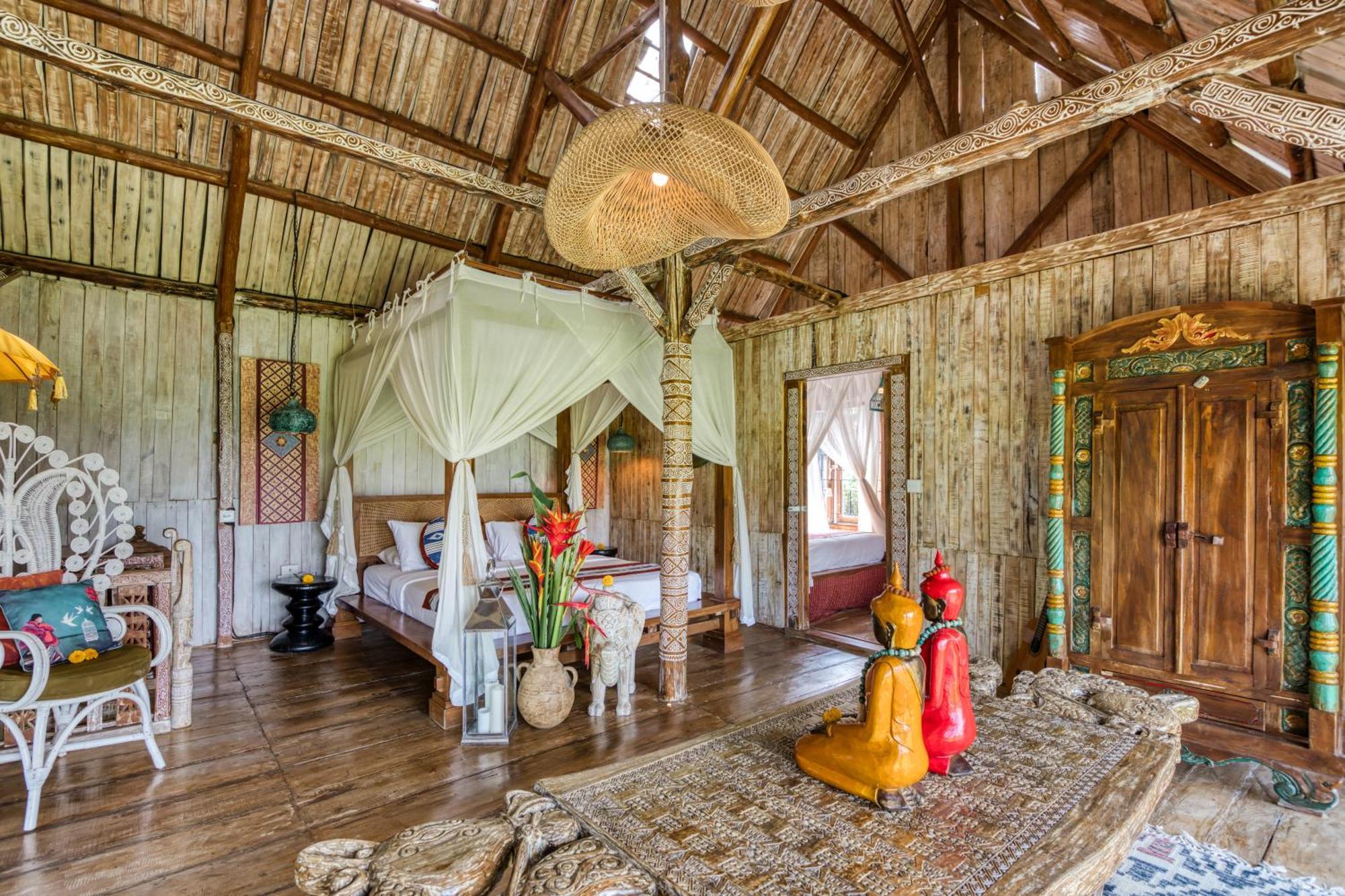 The Rice Joglo Eco-Stay Ubud Exteriör bild
