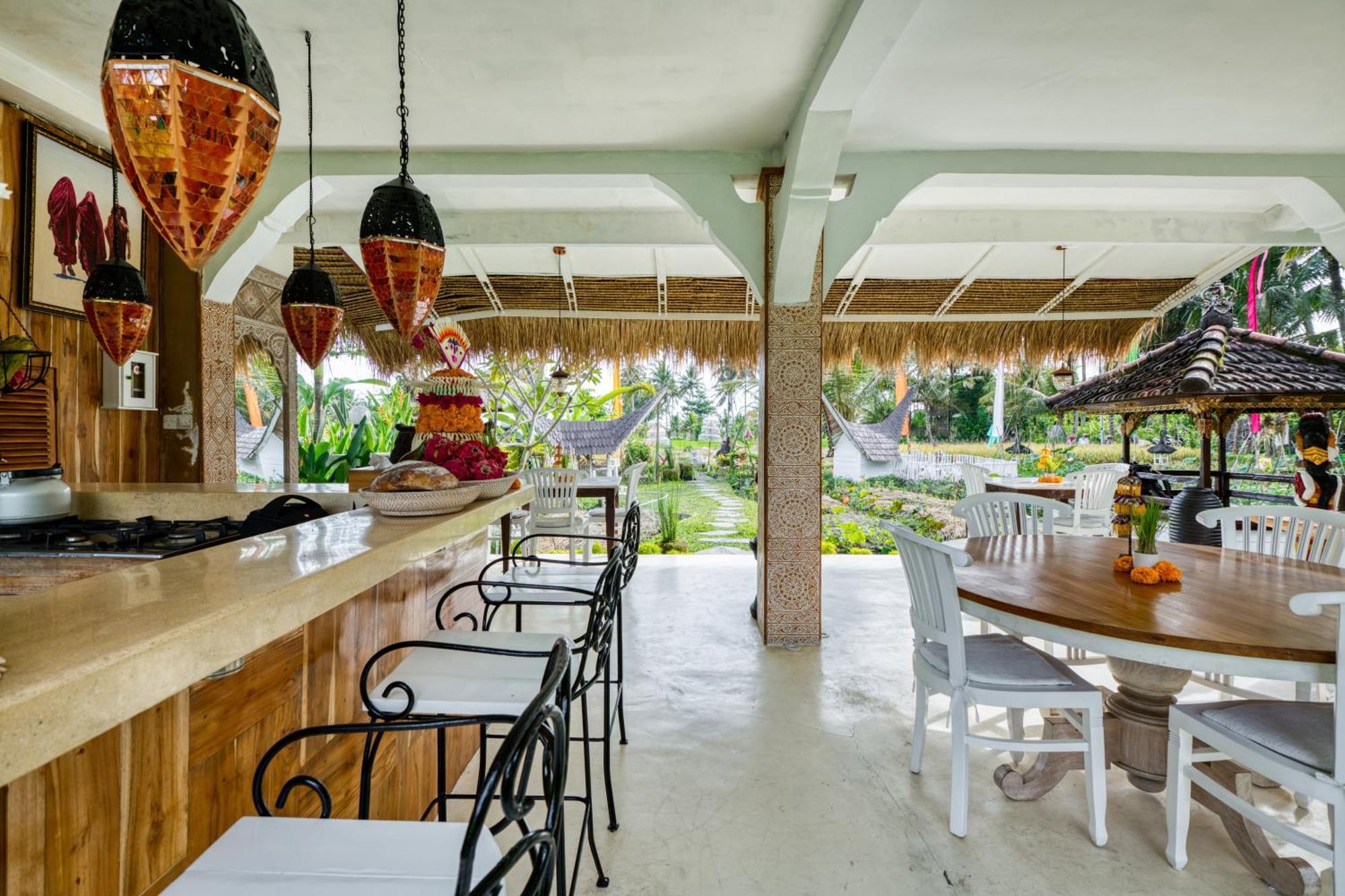 The Rice Joglo Eco-Stay Ubud Exteriör bild