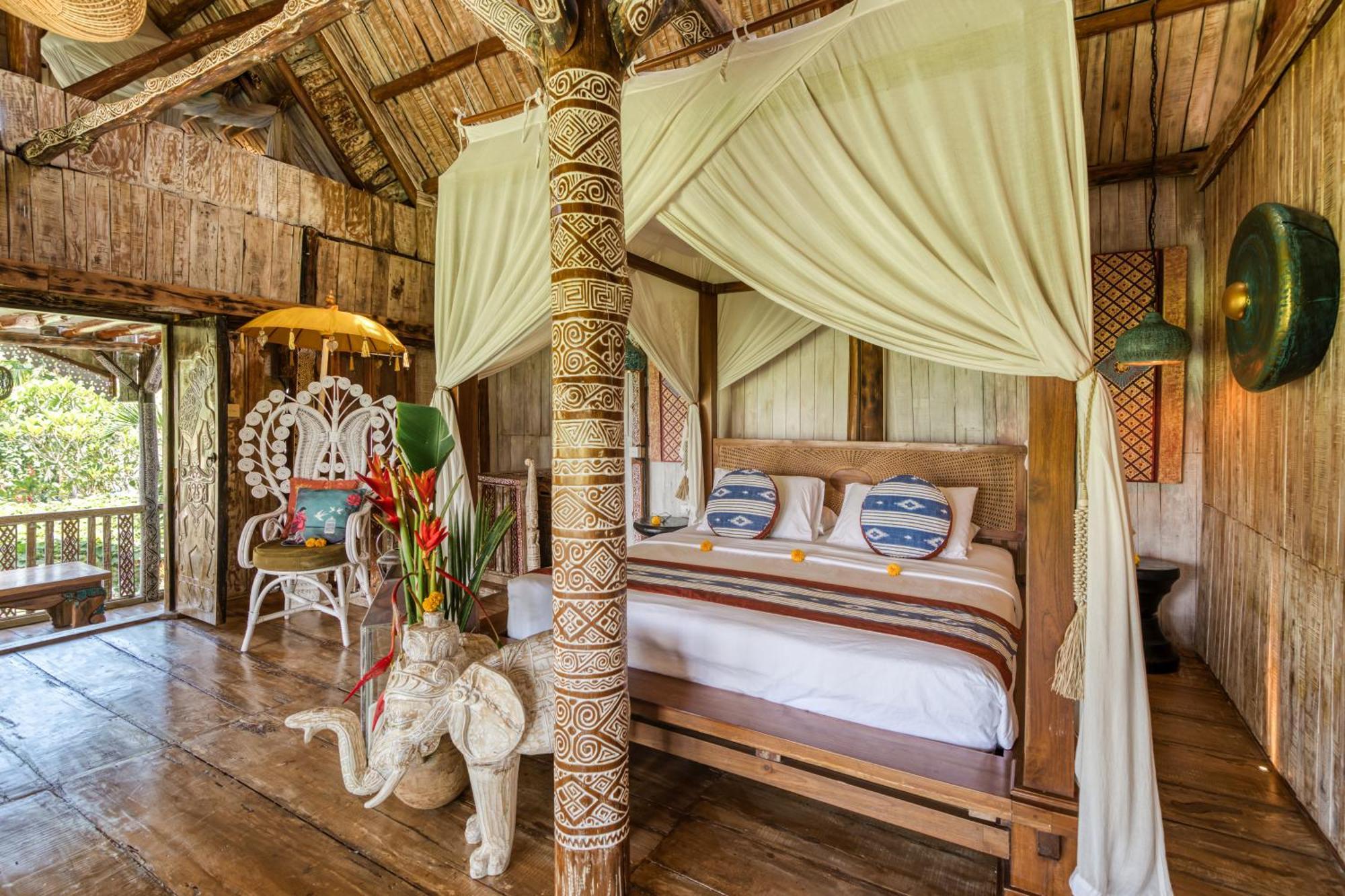 The Rice Joglo Eco-Stay Ubud Exteriör bild
