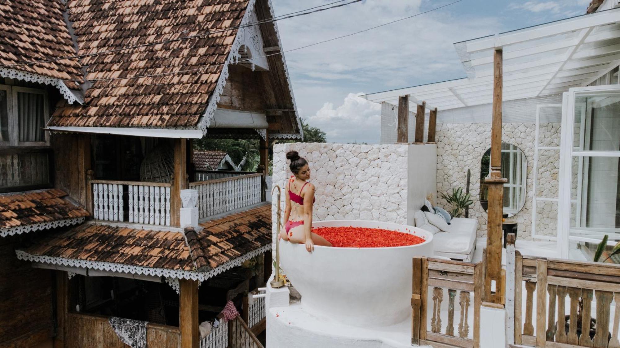 The Rice Joglo Eco-Stay Ubud Exteriör bild